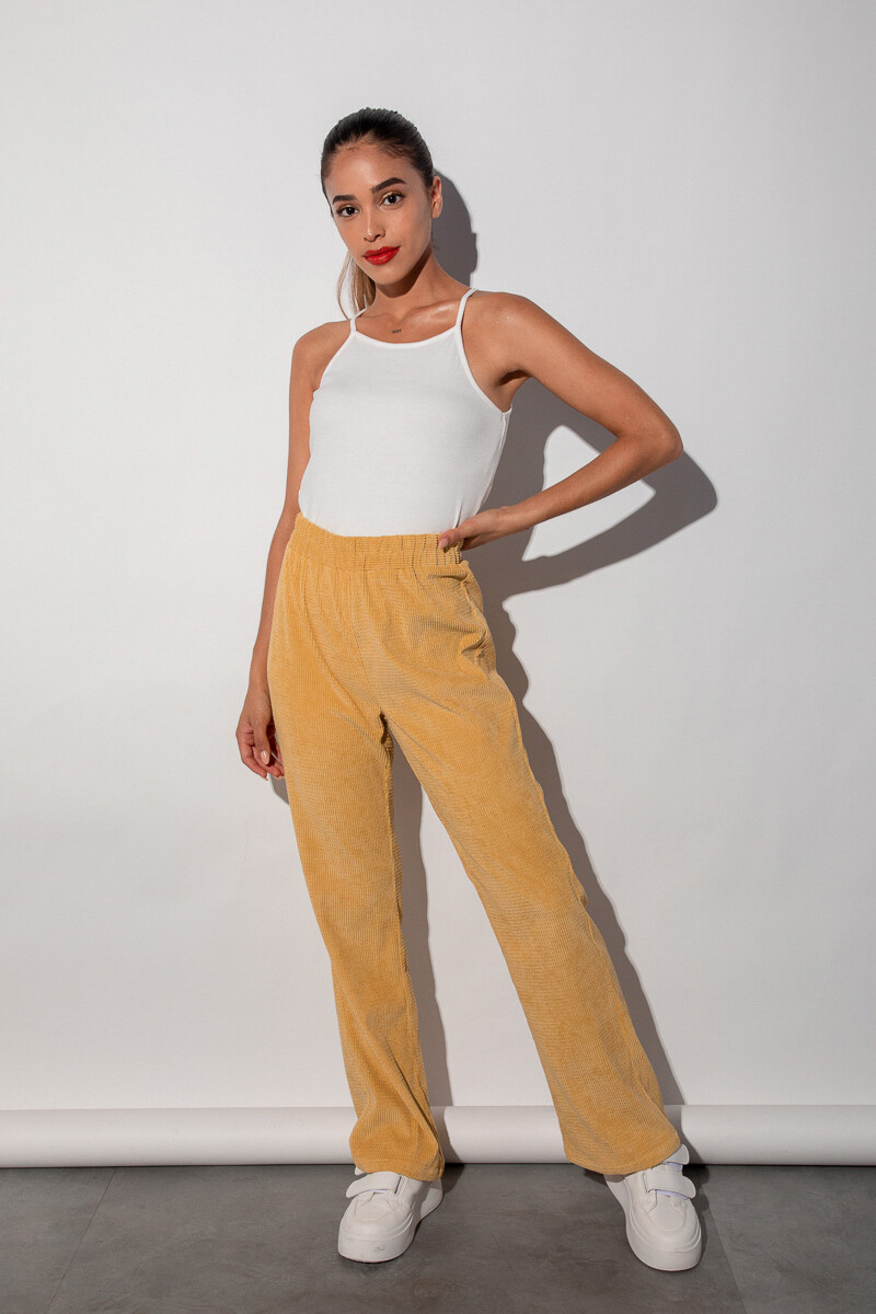 PANTALON GRAPHIC Amarillo Oliva