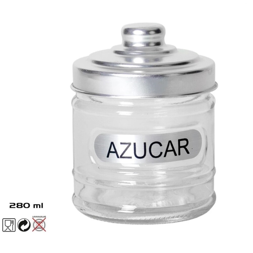 Azucarero Silver 280 Ml. Cristal AZUCARERO SILVER 280 ML. CRISTAL