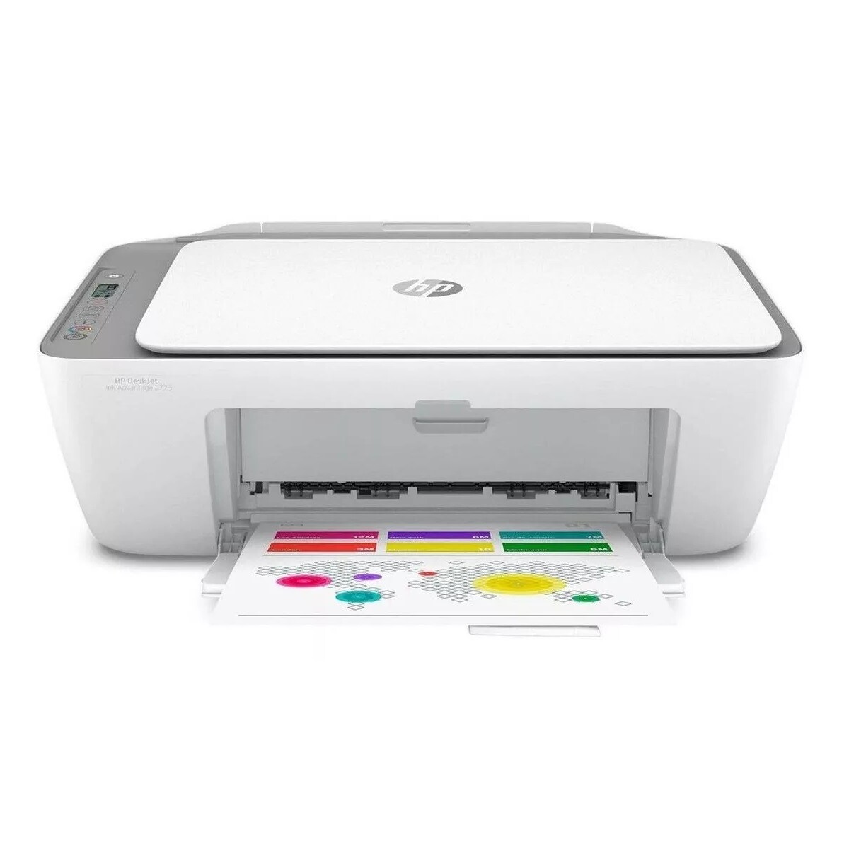 Impresora A Color Multifunción Hp Deskjet Ink Advantage 2775 Con Wifi 