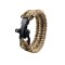 Pulsera paracord Barbaric Camo Caqui