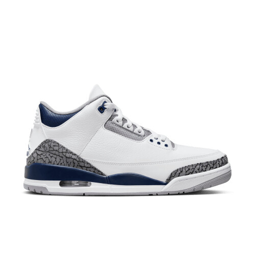 Zapatillas Air Jordan 3 Retro de Hombre Blanco