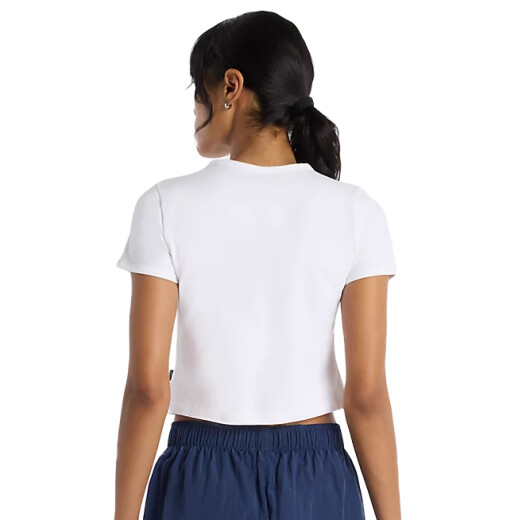 Remera New Balance Wt61Y33QwtTrackside - Blanco Remera New Balance Wt61Y33QwtTrackside - Blanco