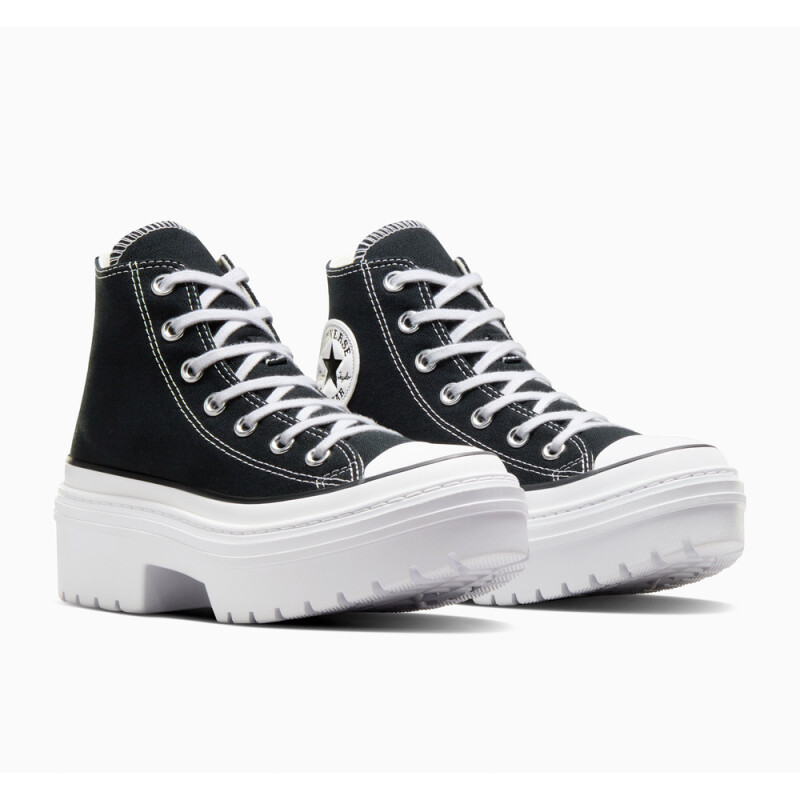 CTAS LUGGED HEEL HI BLACK/WHITE/EGRET BLACK/WHITE/EGRET