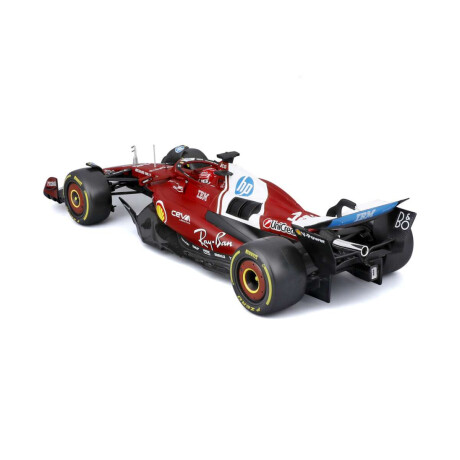 Auto Bburago Formula 1 Ferrari Con Soporte Escala 1:18 Charles Leclerc