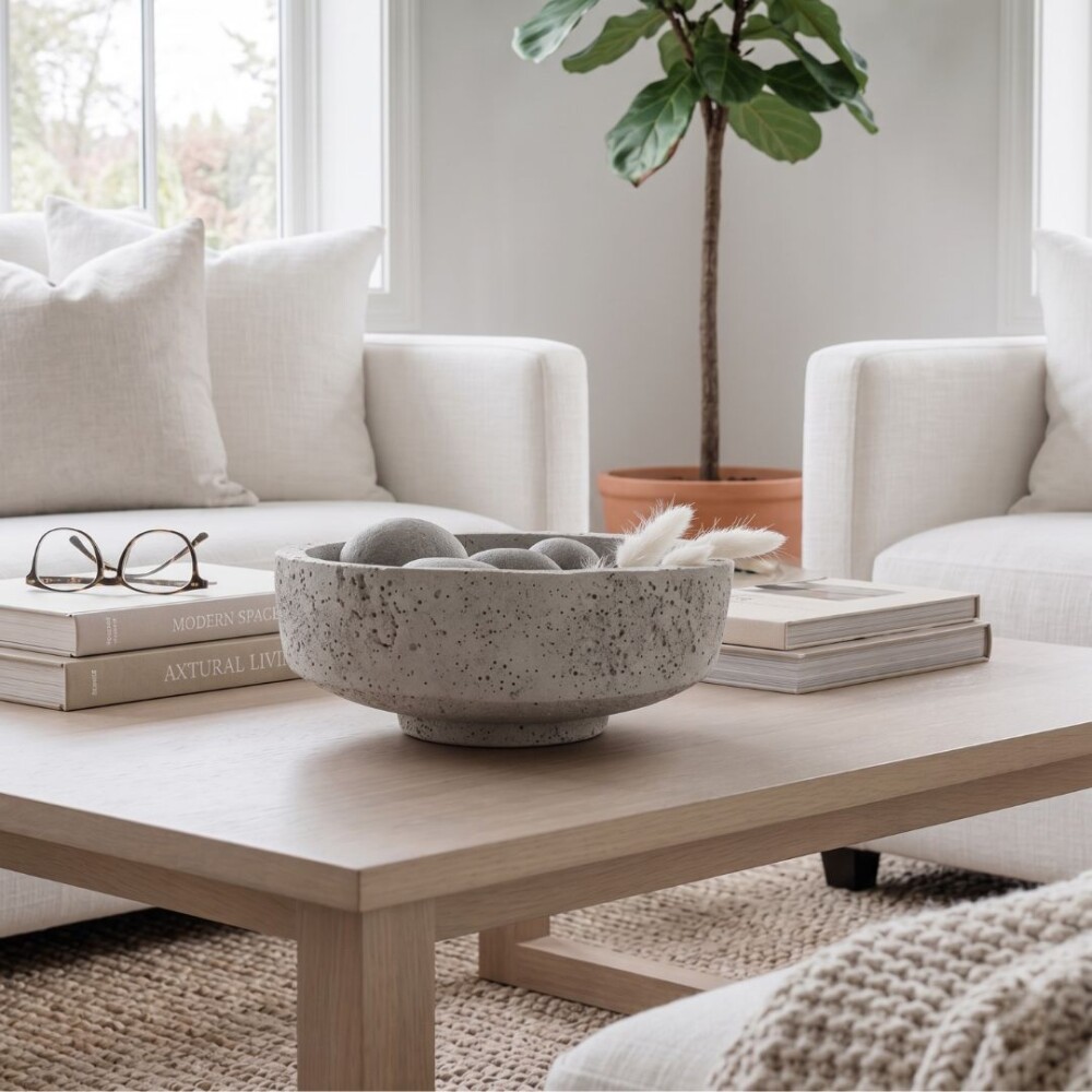 Centro de mesa con base - Stone Centro de mesa con base - Stone