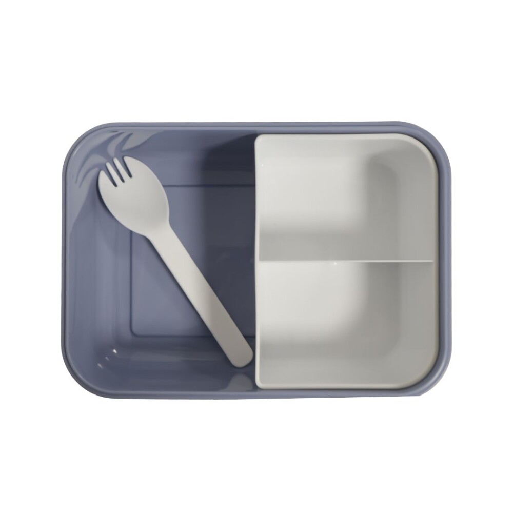 Tupper hermético -Rustico Color Pastel - Práctico para comidas Azul