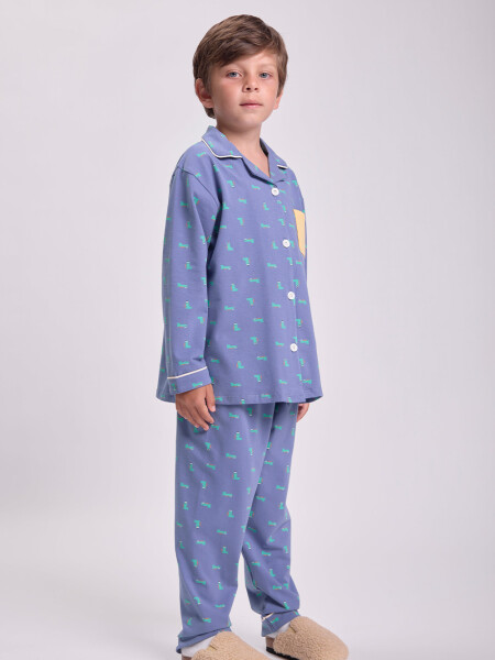 Conjunto pijama Azul