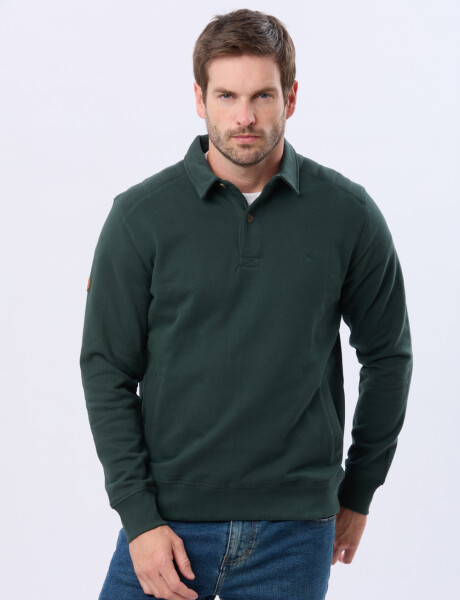 BUZO POLO DE FELPA Verde
