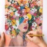 KIT DIAMANTE 5D Varios Diseños Diamant Art Atrix ® Variante Diseño Flores