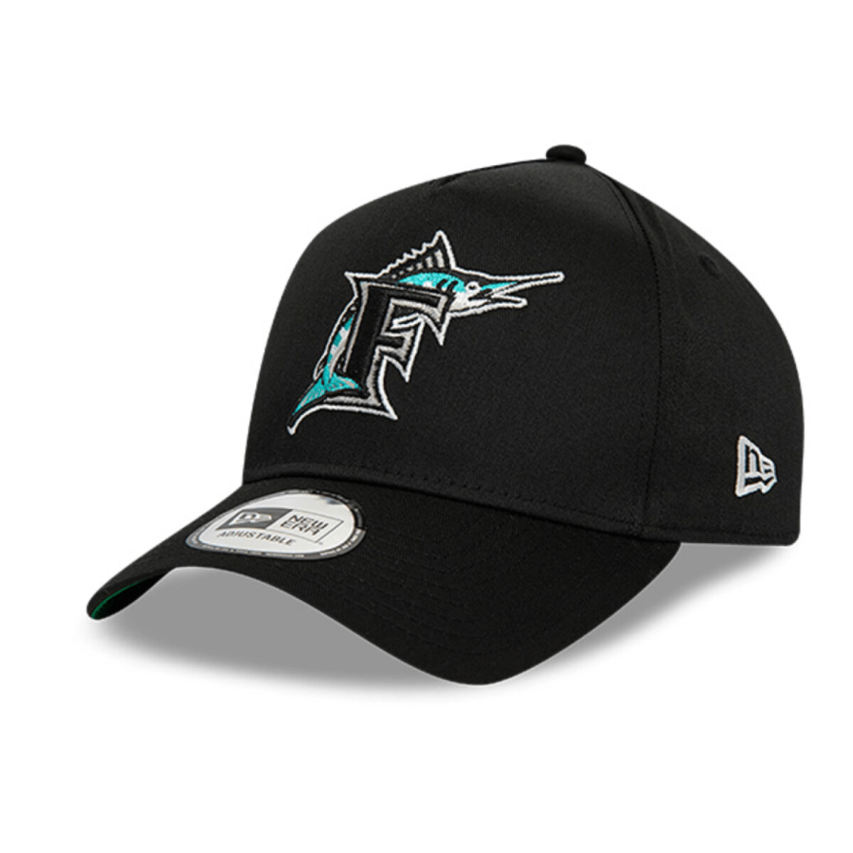 Gorro New Era Patch 9Forty Florida Marlins - Negro 