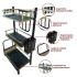 Organizador De Condimentos Especieros 3 Estantes Niveles Cocina Vajilla Cubiertos Imback Organizador De Condimentos Especieros 3 Estantes Niveles Cocina Vajilla Cubiertos Imback