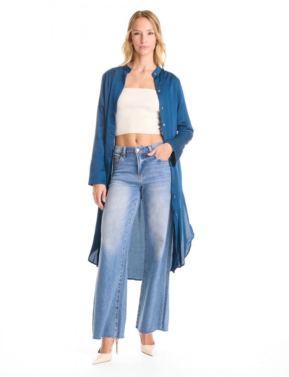 Tunica Convertible S - Petroleo 