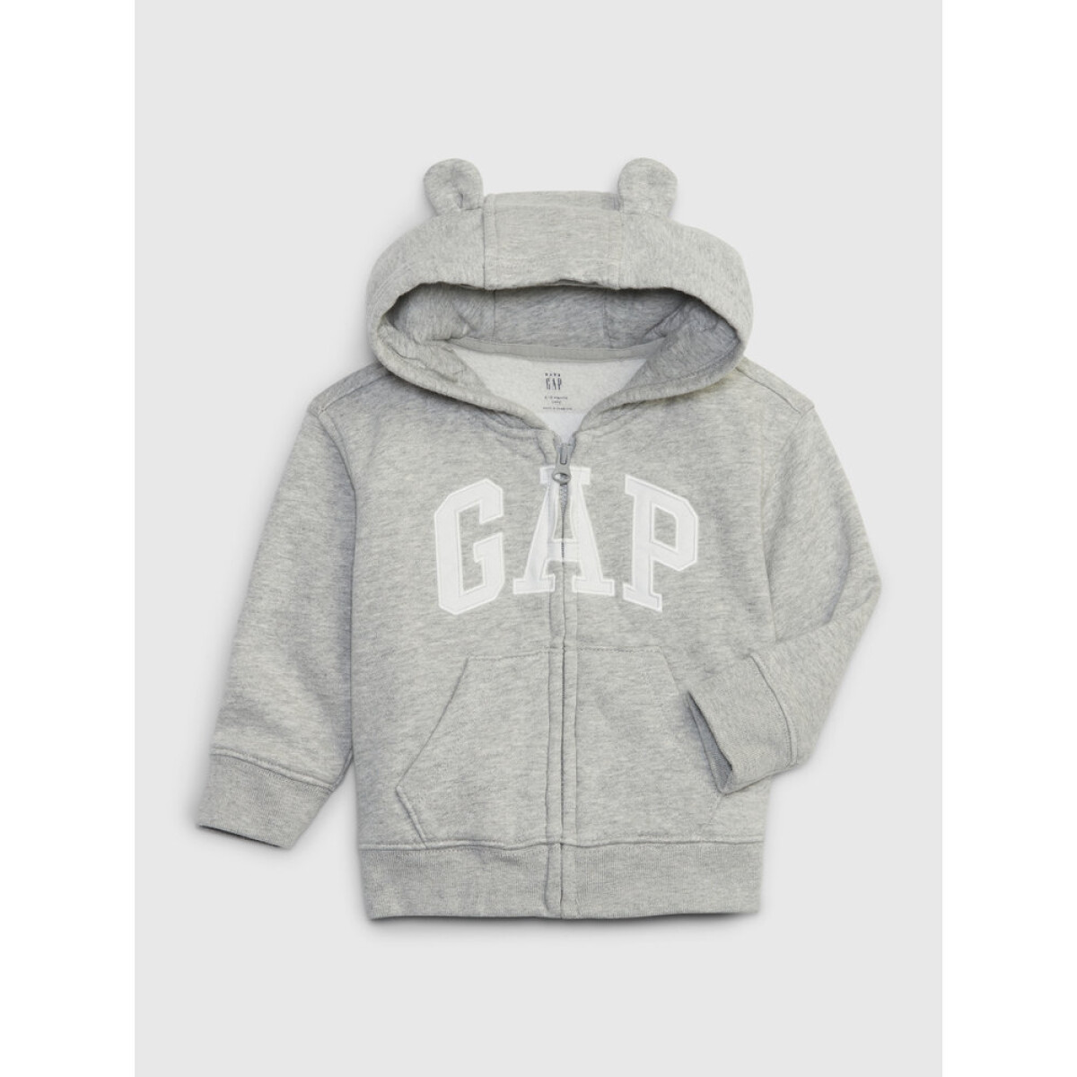 FRCH FLC LOGO FZ - LIGHT HEATHER GREY 