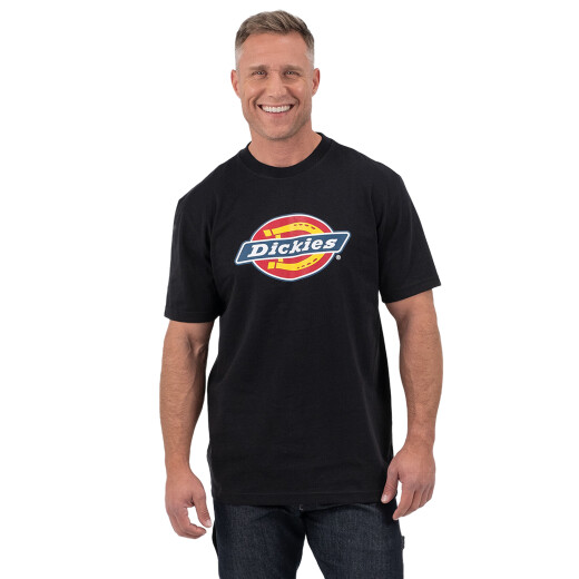 Remera Dickies Tri-Color Logo - Negro Remera Dickies Tri-Color Logo - Negro