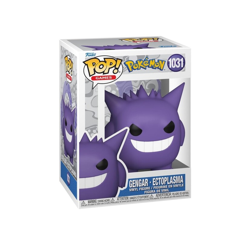 Funko Pop! Pokémon Gengar N.º 1031 FUNKO POP! POKÉMON - GENGAR N° 1031