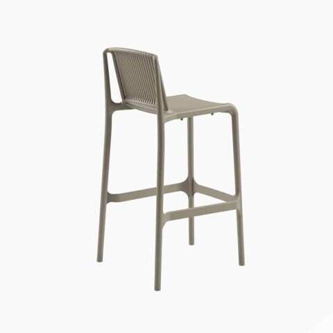 Taburete Silicia Gris