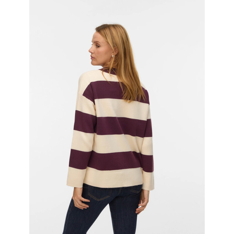 VMSABA POLONECK LS PULLOVER Winetasting