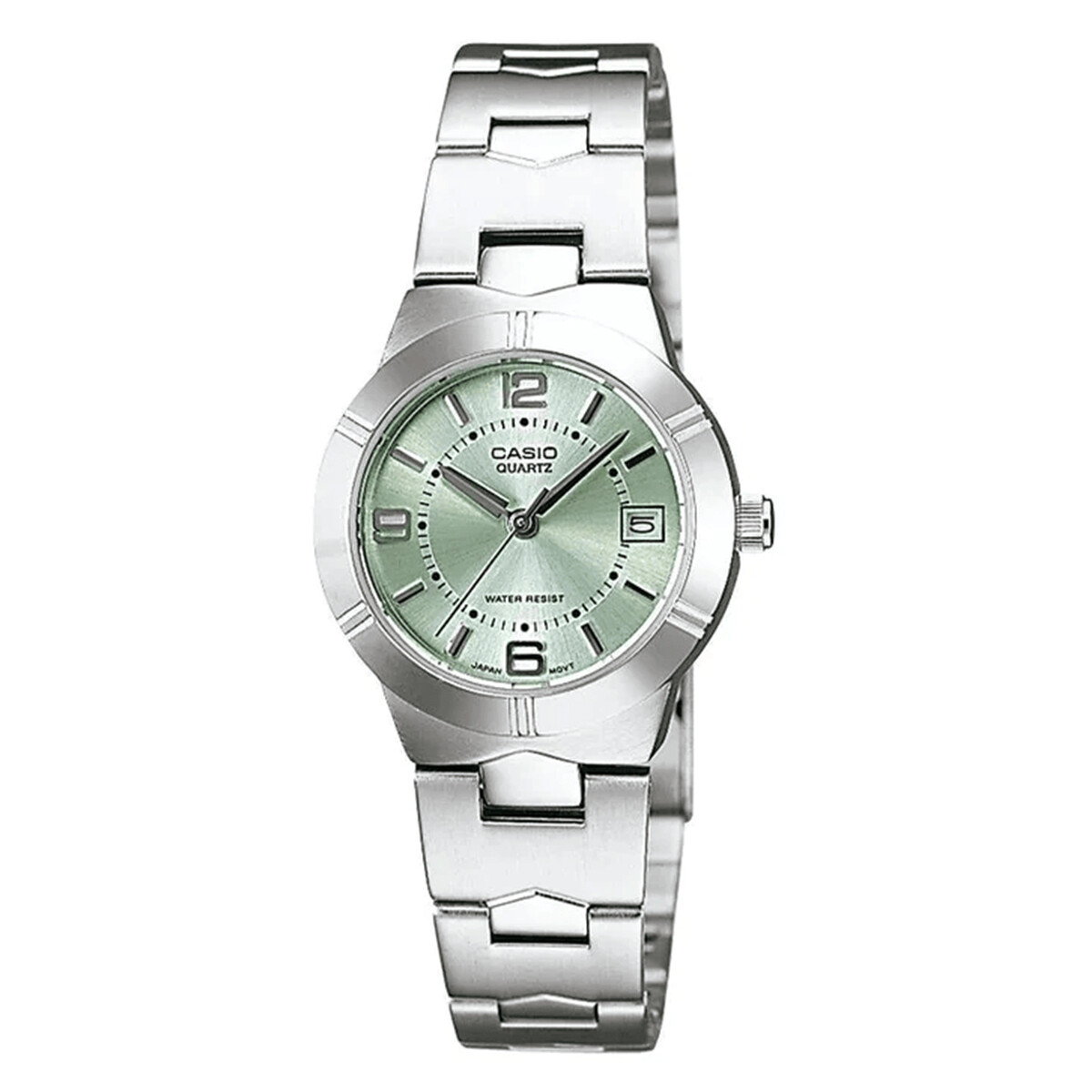 RELOJ CASIO LTP1241D-3ADF CLÁSICO ACERO INOXIDABLE PLATEADO 