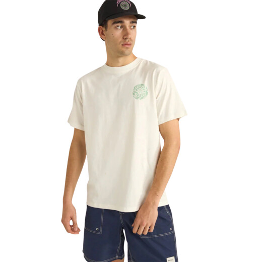 Remera Rhythm Vortex Vintage - Blanco Remera Rhythm Vortex Vintage - Blanco