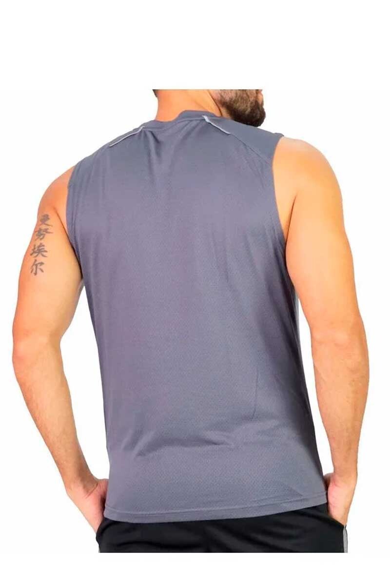 MUSCULOSA EVERLAST BORDER Gris-oscuro