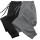 SetX2 Pantalón Deportivo Puño Corderito Jogging Unisex Negro Gris Oscuro