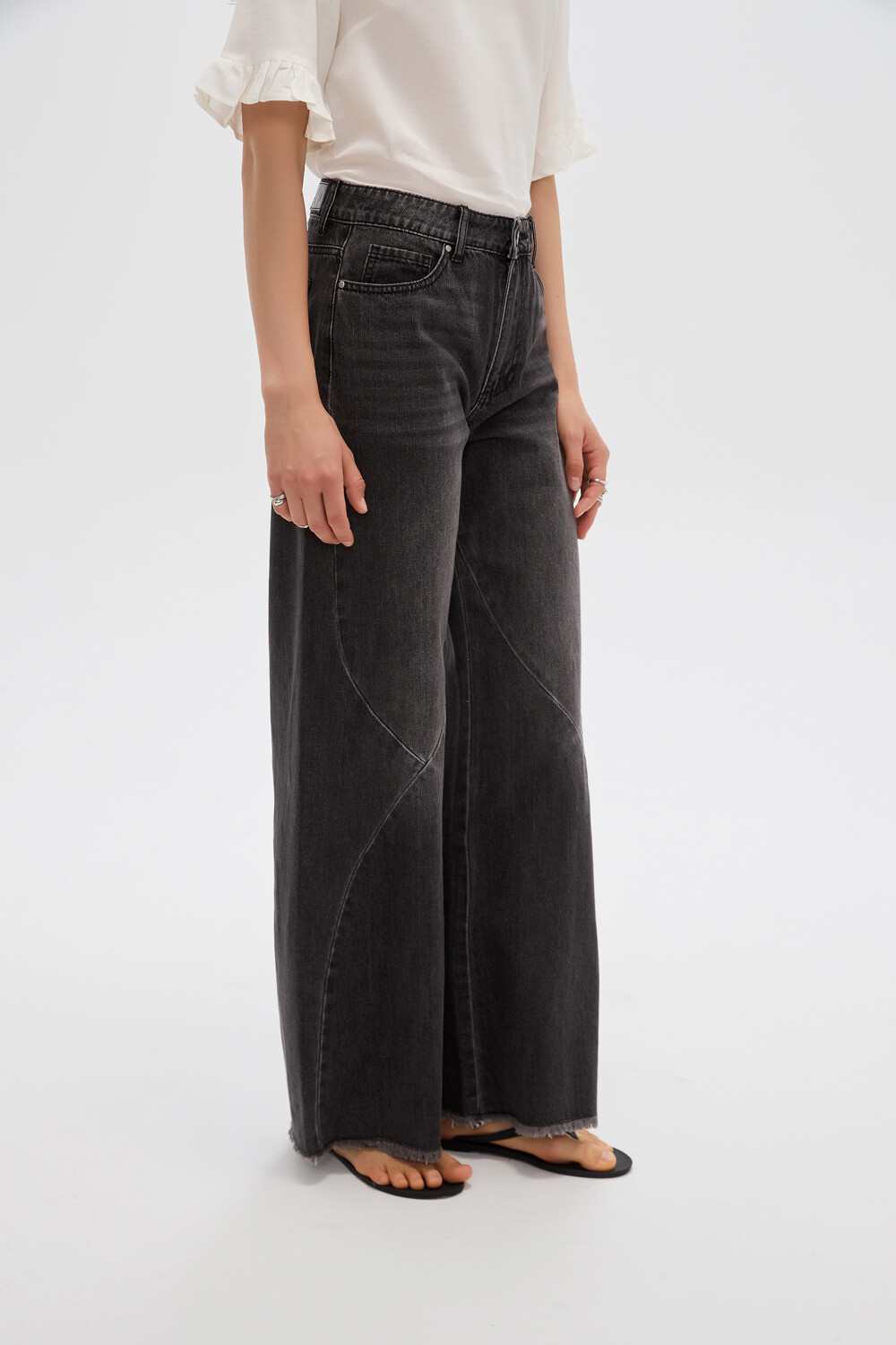 Pantalon Lund Gris Medio