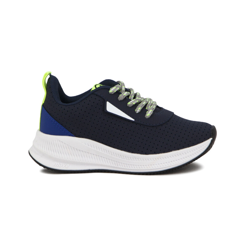 Molekinho Calzado Deportivo Acordonado Gris-negro Marino-azul