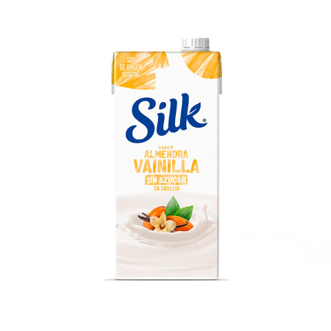 Leche Almendras Con Vainilla Sin Azúcar Silk 1L Bebida Silk Alm Vain S/a 1l