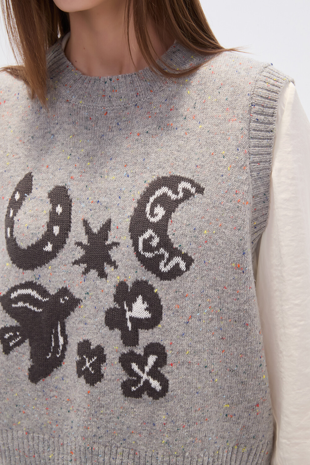 Chaleco Iriette Estampado 2