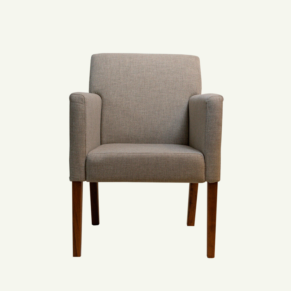 Butaca valentina 63x60x86h Gris