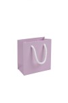 Bolsa cartulina 10x05x10 cm LILA
