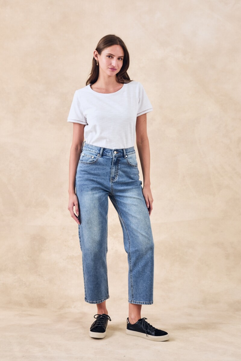 Remera Algodón Blanco