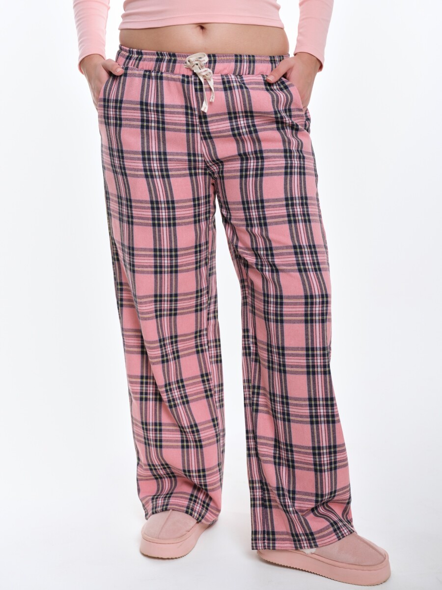 Pantalón Escoces - Rosado 