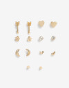Aros Sets Metal Set De Aros Pasantes - Dorado