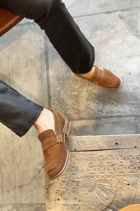 Mocasín Gamuza Whisky Mocasín Gamuza Whisky