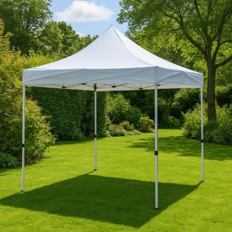 GAZEBO IMPERMEABLE 3X3 Gazebo Impermeable 3mx3m Blanco