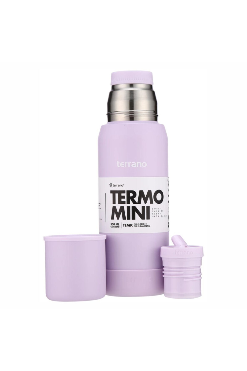 TERRANO TERMO MINI PREMIUM 500ML LILA