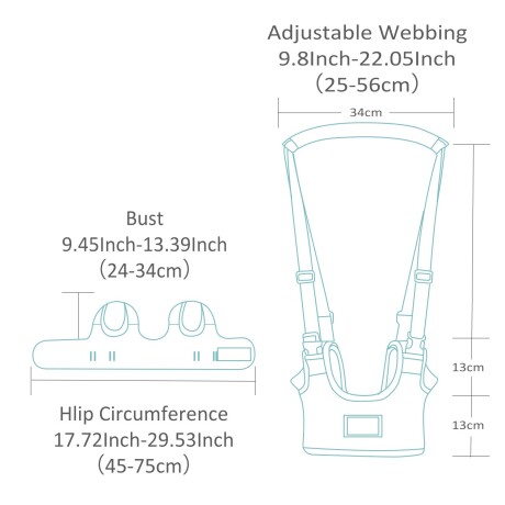 Arnés Aiebao para Aprender a Caminar ACQUA