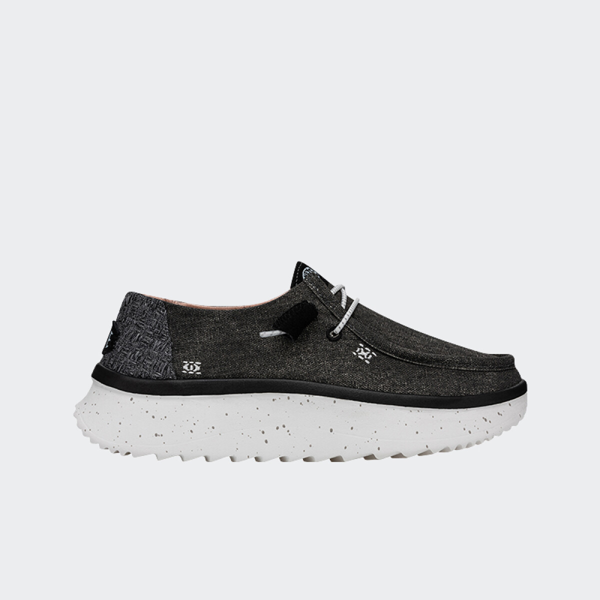Calzado Hey Dude Wendy Peak Chambray - Negro 