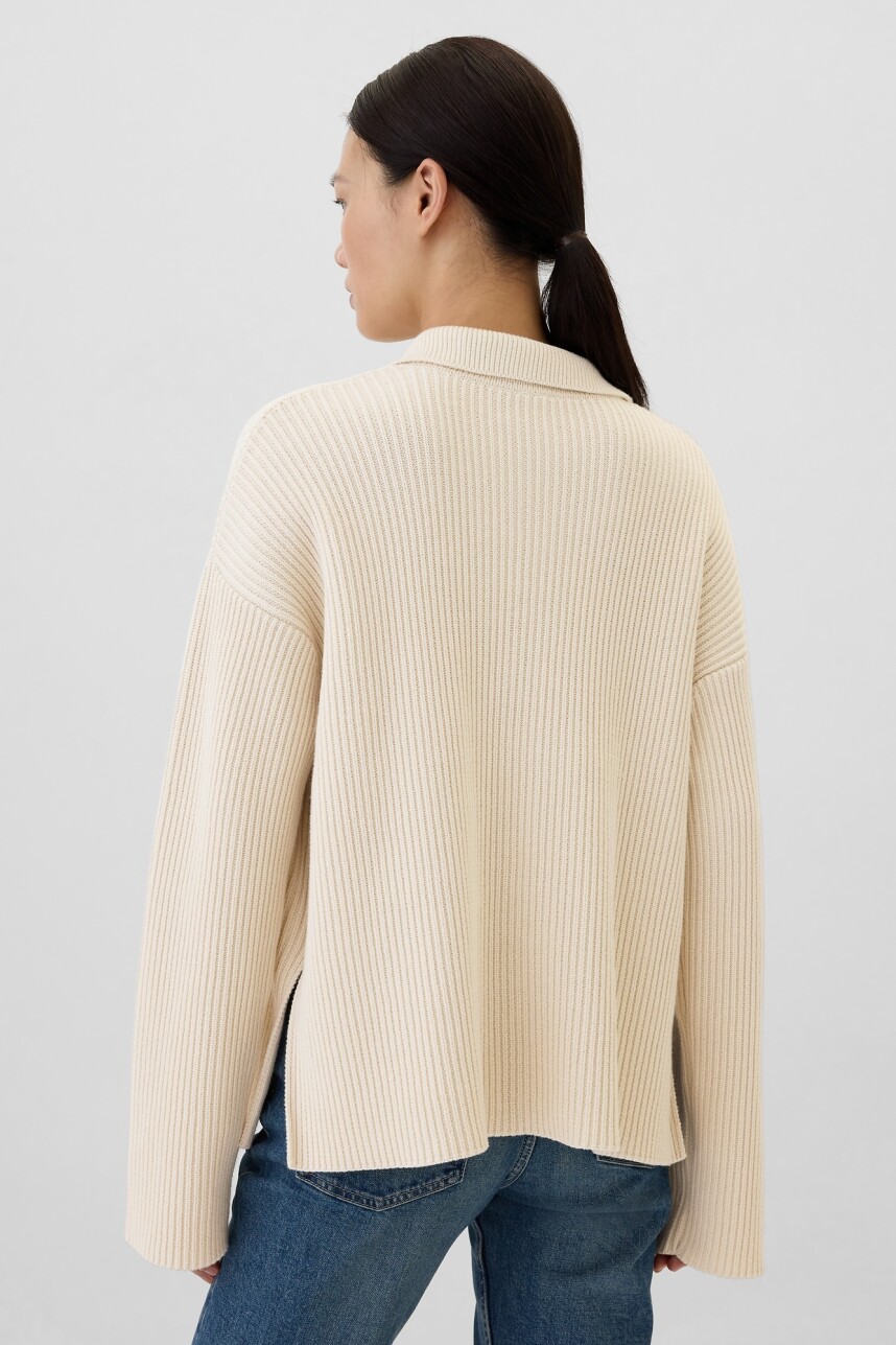 Buzo Tipo Polo Mujer Birch