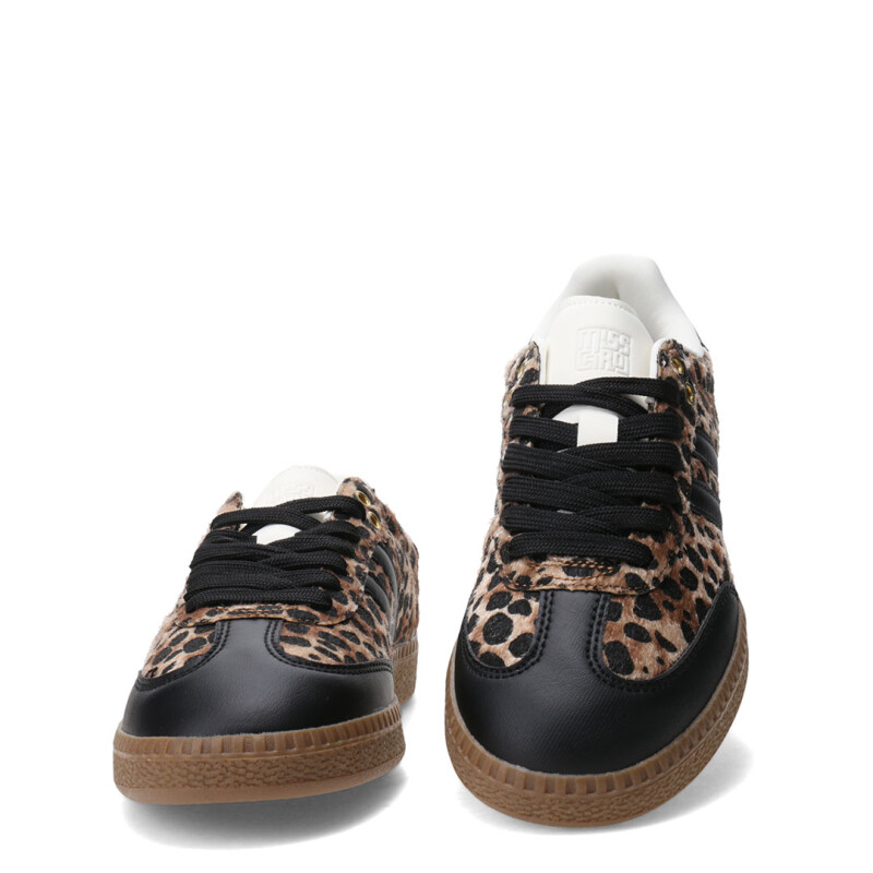 Championes de Mujer Miss Carol Lepp Acordonado Animal Print