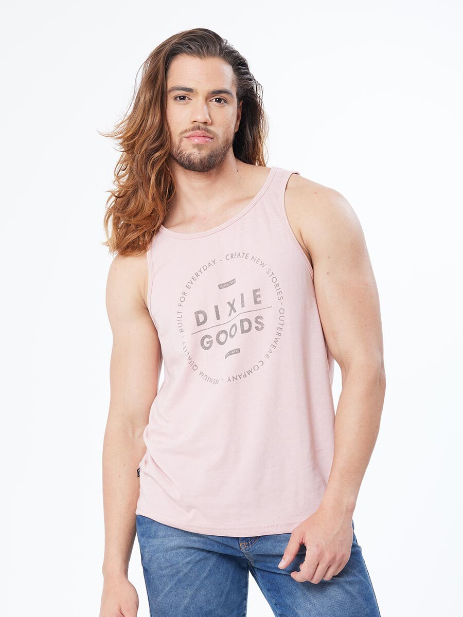 MUSCULOSA OCASO DIXIE - Rosado 