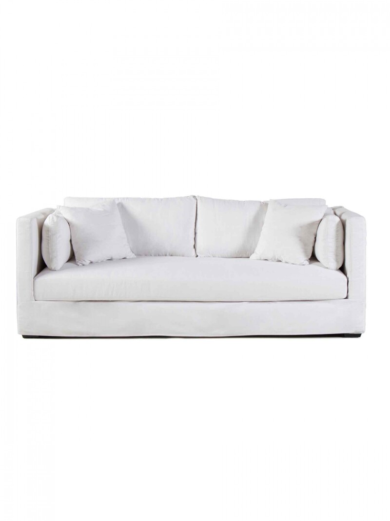 LESTAT SOFA LESTAT 3,5 PLAZAS TELA HL BLANCO 236X96X84H CM