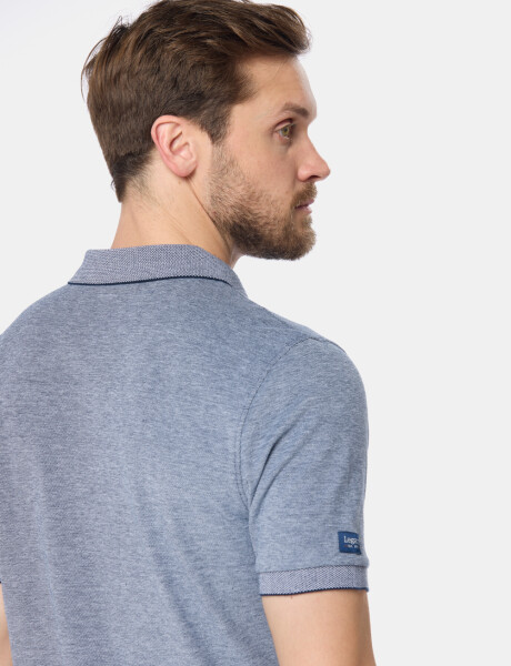 REMERA POLO LISA PIQUÉ Oxford