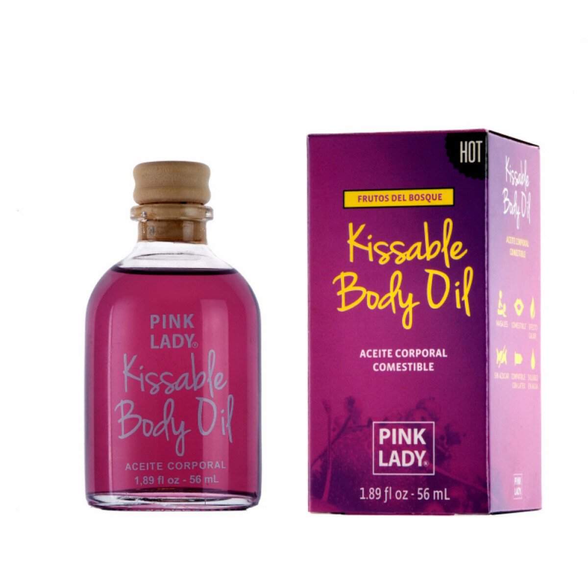 Aceite Intimo Pink Lady Frutos Del Bosque 