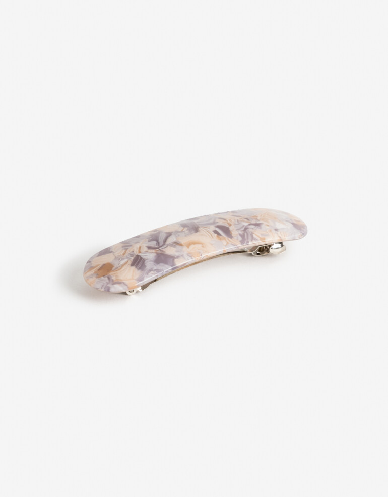 Hebillas Francesas Carey Hebilla Francesa De Acrílico. - Combinacion Multicolor