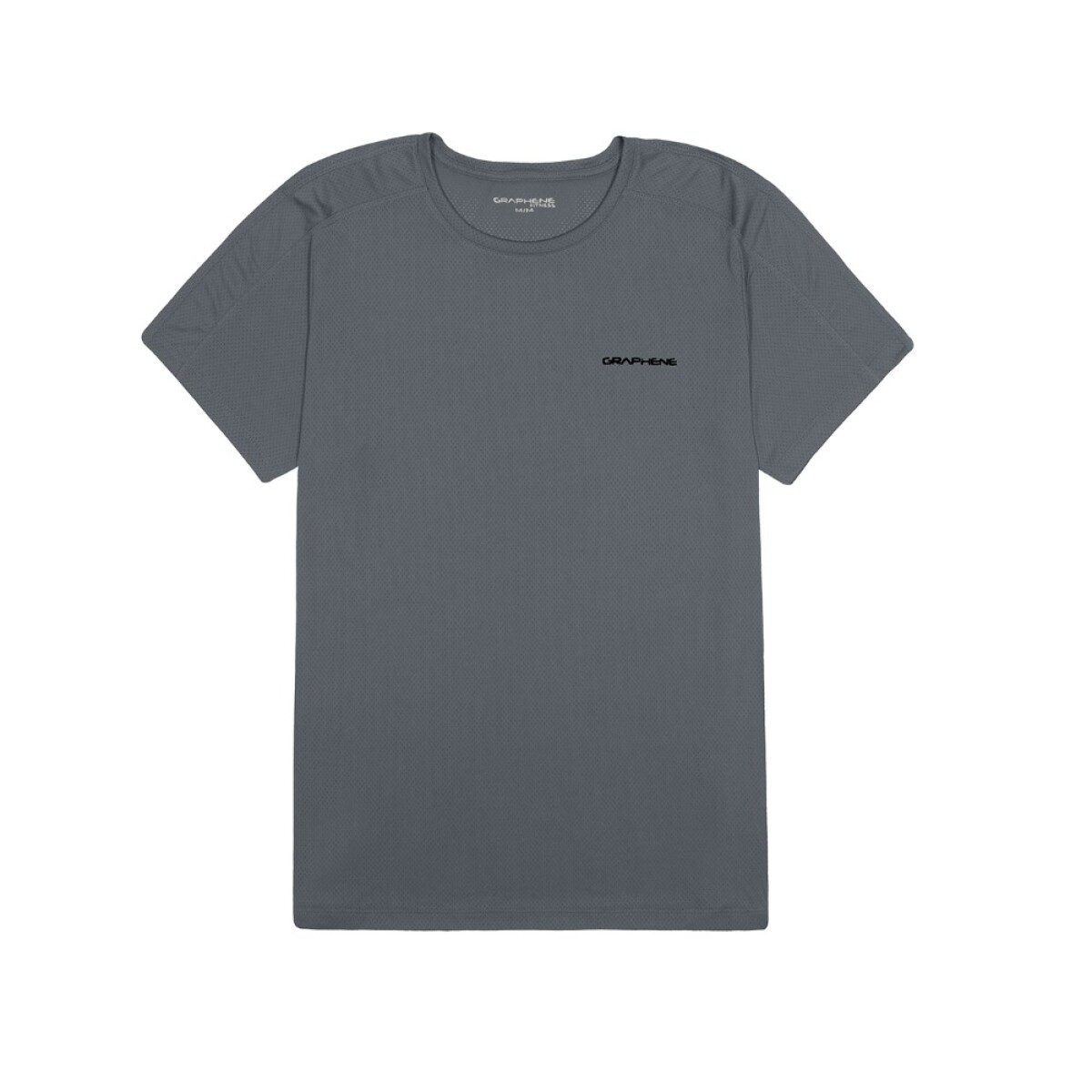 Remera Recta lisa de hombre - Gris Oscuro 