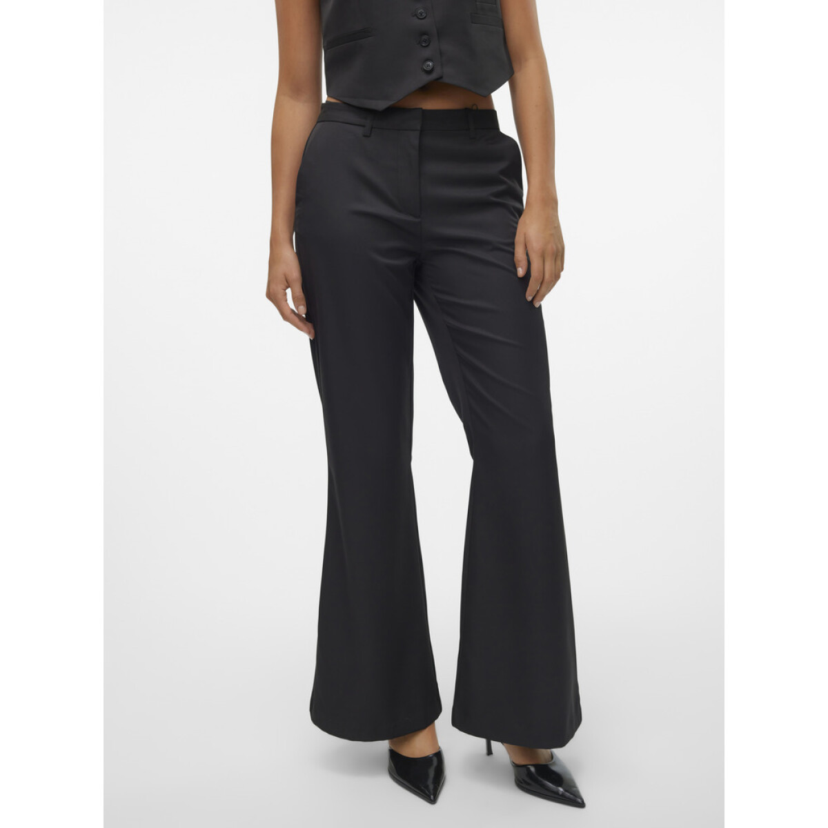 VMTARA MW FLARED PANT BOO - B-15 1 TA 30/32 Black 