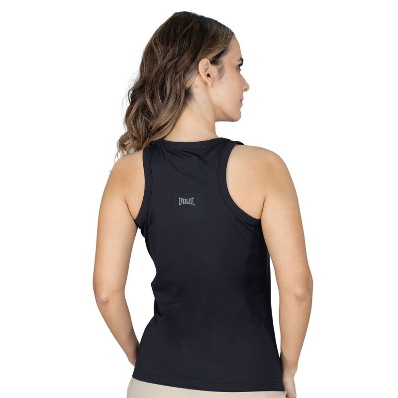 TANK FEM POLY/SPX EVERLAST E-DAY BK W6 NEGRO