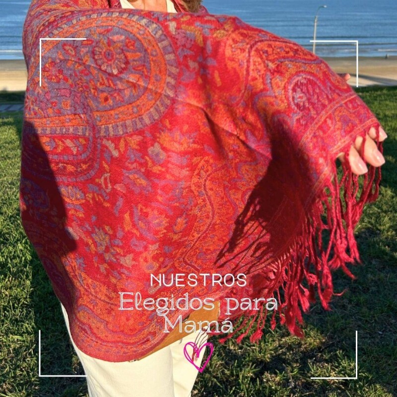 PASHMINA Rojo